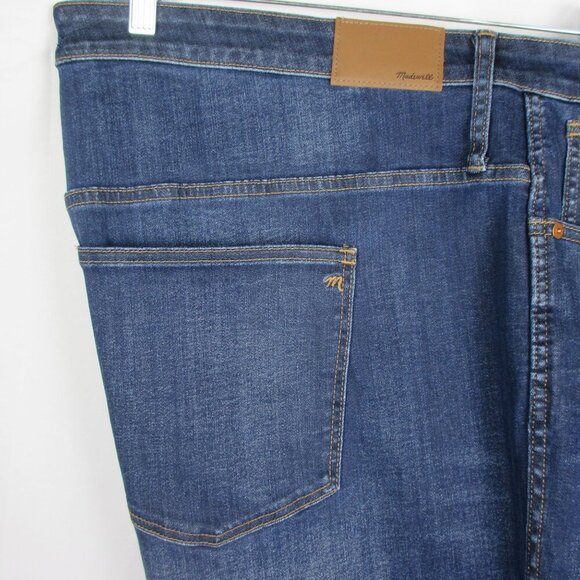 Madewell Women's Plus Stovepipe Jeans Cotton Tencel Fit Size W 37 $128 NWT - Picture 7 of 8